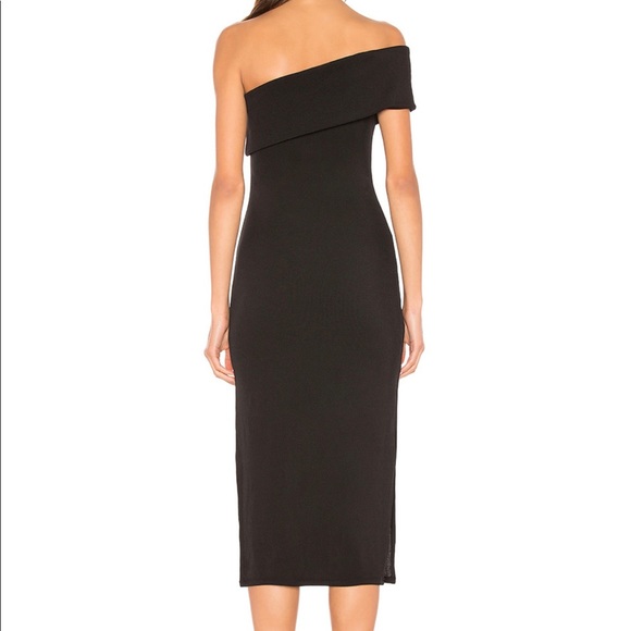 Privacy Please Gianna Midi Dress in Black M - Picture 5 of 5